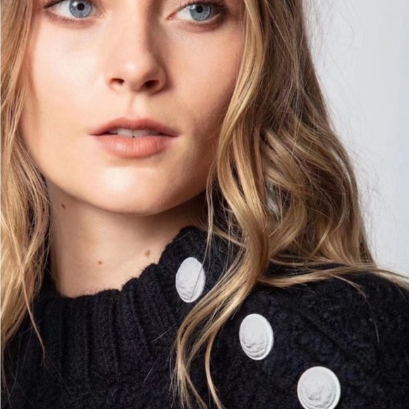 Zadig and Voltaire Marlon Awa Black Sweater size XS - Picture 3 of 12